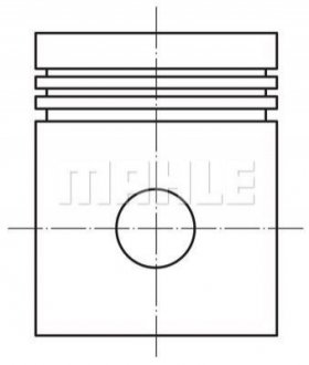 Поршень MAHLE / KNECHT 028PI00126000 (фото 1)