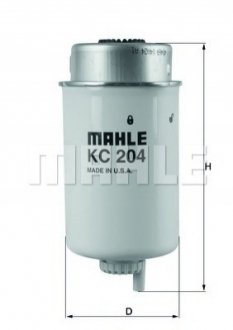 Паливний фільтр MAHLE / KNECHT KC204 (фото 1)