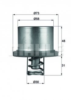 Термостат MAHLE / KNECHT THD 2 89 (фото 1)