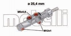 Цилиндр тормозной (главный) MB Sprinter/VW Crafter 06- (d=25.4mm) Metelli 05-0752 (фото 1)