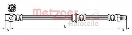 Автозапчасть METZGER 4111098 (фото 1)