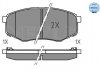 Brake pad set MEYLE 0252518718 (фото 1)