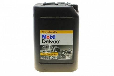 Олива моторна DELVAC XHP ESP 10W40 PAIL, 20л MOBIL 153121 (фото 1)