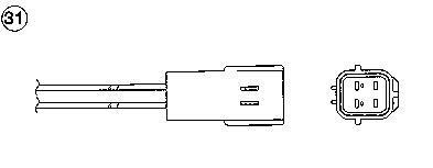 Датчик NGK 95893 (фото 1)