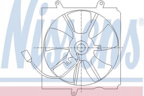 Вентилятор NISSENS 85012 (фото 1)