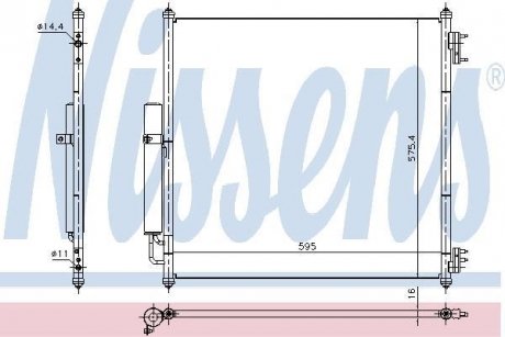 Skraplacz RROVER 12-. NISSENS 940408 (фото 1)