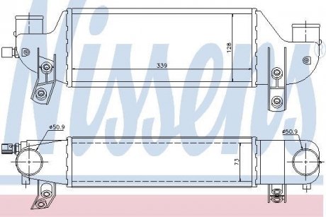 Інтеркулер NISSENS 96693 (фото 1)