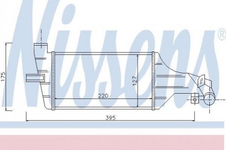 Інтеркулер NISSENS 96789 (фото 1)