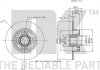 (Coated) Диск гальмівний задній (з підшипником) Renault Clio 08-/Megane II/Modus 11.02- NK 313964 (фото 3)