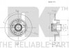 Диск гальмівний невентильований NK 313973 (фото 3)