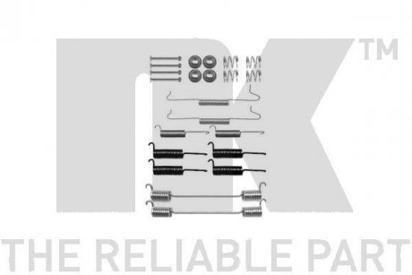 Монтажний набір гальмівних колодок NK 7947648 (фото 1)
