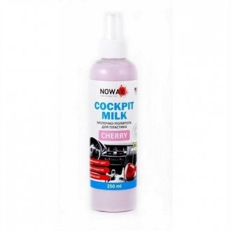 Молочко для панелі приладів/ Cockpit Milk/ Cherry 250ml,(24шт./ящ.) NOWAX NX25227 (фото 1)