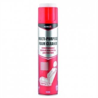 Пінний очисник текстилю, MULTI-PURPOSE FOAM CLEANER,650ml. NOWAX NX65000 (фото 1)