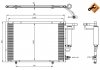 Радіатор кондиціонера NRF 350395 (фото 2)