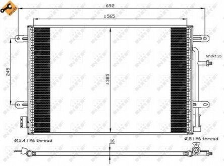 Конденсатор NRF 35560 (фото 1)