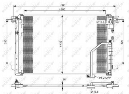 Конденсатор NRF 35793 (фото 1)