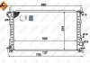 Радиатор охолодження двигуна NRF 58375 (фото 5)