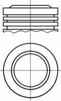 Поршень NURAL 8713940700 (фото 1)