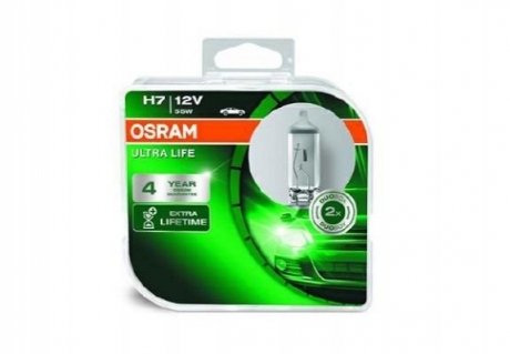 Автолампа галогенова 55W OSRAM 64210ULT-HCB (фото 1)