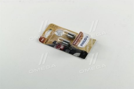 Лампа розжарювання R5W 12V 5W BA15s VISION 2шт blister (вир-во) PHILIPS 12821B2 (фото 1)