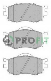 КОЛОДКИ ТОРМОЗНЫЕ ПЕРЕДНИЕ KIA RIO III 04.07-,HYUNDAI ACCENT VERNA 06- PROFIT 5000-1905 (фото 1)