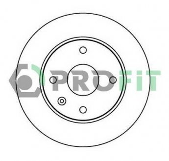 Диск гальмівний PROFIT 50102003 (фото 1)