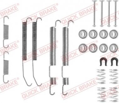 Комплект пружинок колодок стояночного гальма QUICK BRAKE 105-0759 (фото 1)