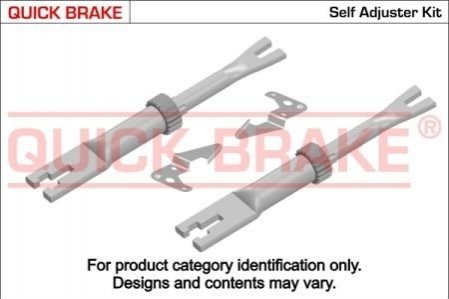 Елементи гальмівного супорта QUICK BRAKE 108 53 002 (фото 1)