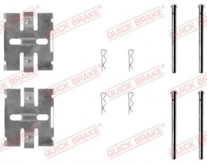 Монтажний набір дискових колодок QUICK BRAKE 1090932 (фото 1)