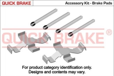 Гальмівні аксесуари QUICK BRAKE 109-1039 (фото 1)