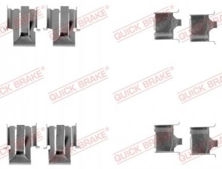 Гальмівні аксесуари QUICK BRAKE 109-1078 (фото 1)