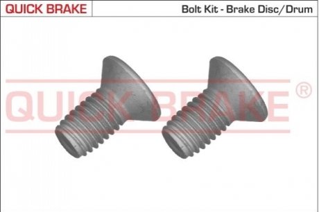 Болт гальмівного диска QUICK BRAKE 11670K (фото 1)