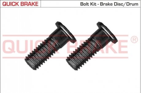 Болти кріплення гальм. дисків QUICK BRAKE 11675K (фото 1)