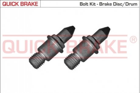 Болти кріплення гальм. дисків QUICK BRAKE 11677K (фото 1)