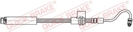 Гальмівний шланг QUICK BRAKE 32808 (фото 1)