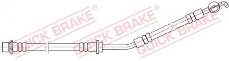 PRZEWOD HAMULC ELAST BRAKE HOSE SZT QUICK BRAKE 58866 (фото 1)