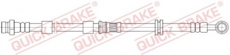 PRZEWOD HAMULC ELAST BRAKE HOSE SZT QUICK BRAKE 58891 (фото 1)