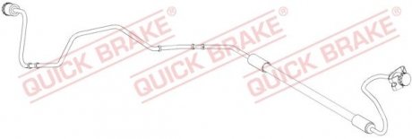 PRZEWУD HAM./PRZ/ QUICK BRAKE 96014 (фото 1)