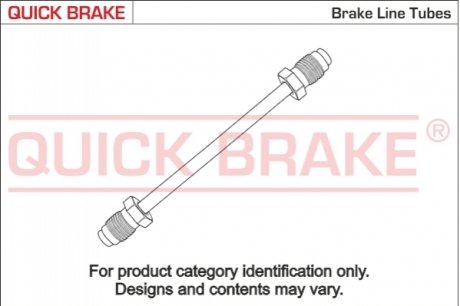 Гальмівний шланг QUICK BRAKE CU0180AA (фото 1)