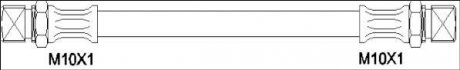 Шланг гальмівний REMSA 1920.01 (фото 1)