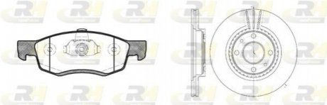 Комплект тормозов, дисковый тормозной механизм ROADHOUSE 8172.01 (фото 1)