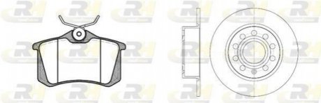 Комплект тормозов, дисковый тормозной механизм ROADHOUSE 8263.06 (фото 1)