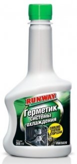 Герметик системи охолодження 300ML 9L-10L RUNWAY RW3029 (фото 1)