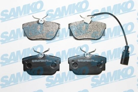 Колодки задні R15, 98-03 (тип LUCAS) с датчиком SAMKO 5SP974 (фото 1)