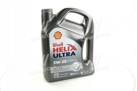 Олива моторна Helix Ultra ECT С3 5W-30 SN/CF (Каністра 4л) SHELL 4102817160 (фото 1)