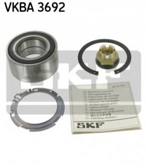 Підшипник колеса,комплект SKF VKBA 3692 (фото 1)