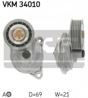 Ролик натяжний SKF VKM 34010 (фото 1)