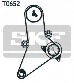 Комплект (ремень+ролики) SKF VKMA 02384 (фото 1)