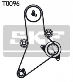 Комплект ГРМ (ремень + ролик) SKF VKMA 02983 (фото 1)