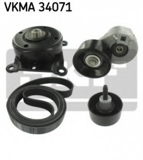 Комплект доріжкових пасків SKF VKMA 34071 (фото 1)